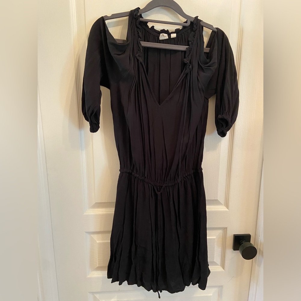 Black Gap Cold Shoulder Dress - Size S